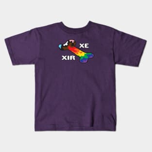 Pride In My Bones Pronouns Xe/Xir Kids T-Shirt